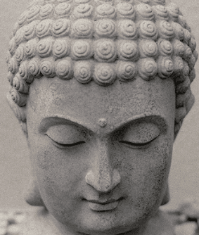 sculpture of Buddha